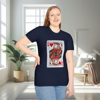 Reine de cœur | T-shirt doux unisexe