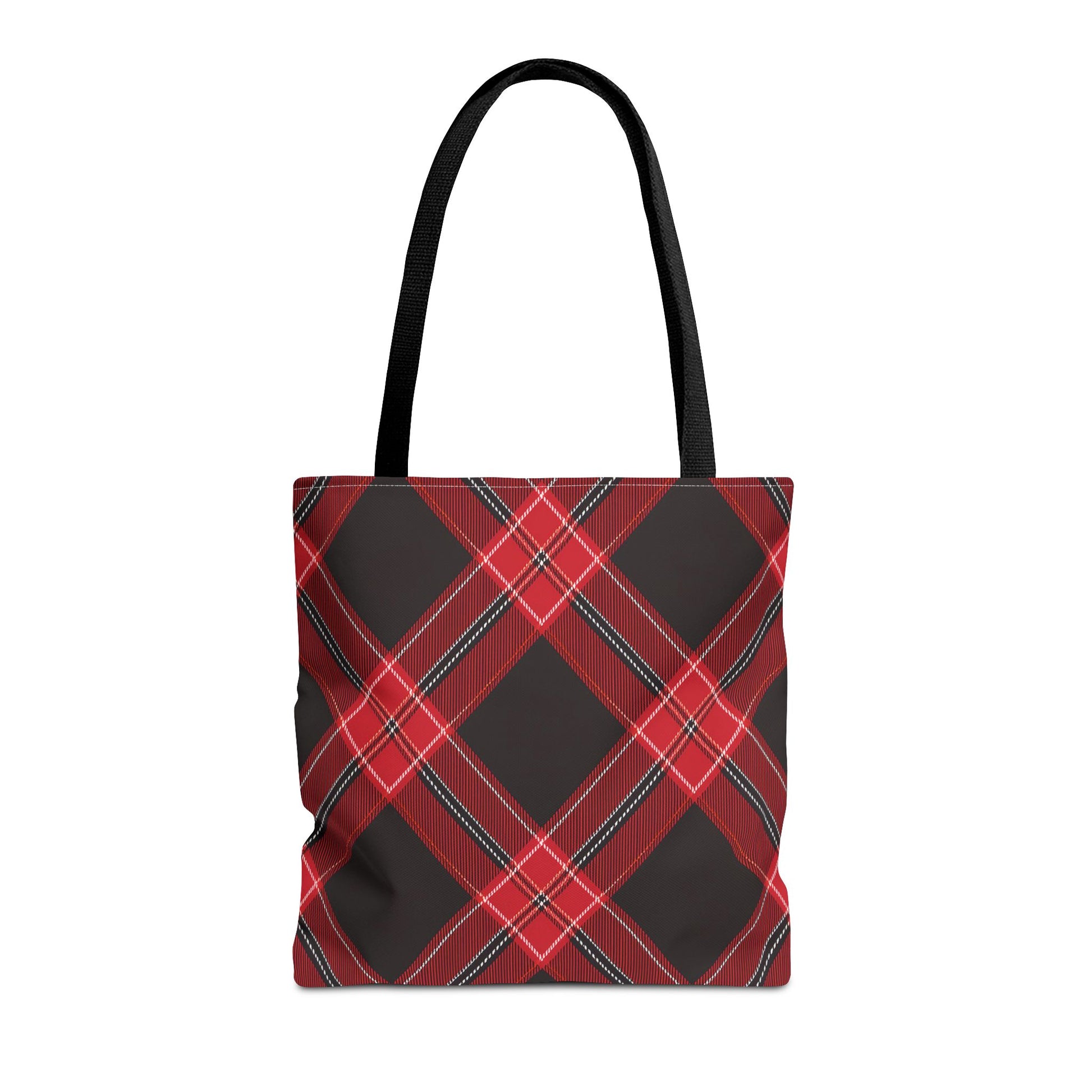 Red, Black Flannel Pattern | Tote Bag