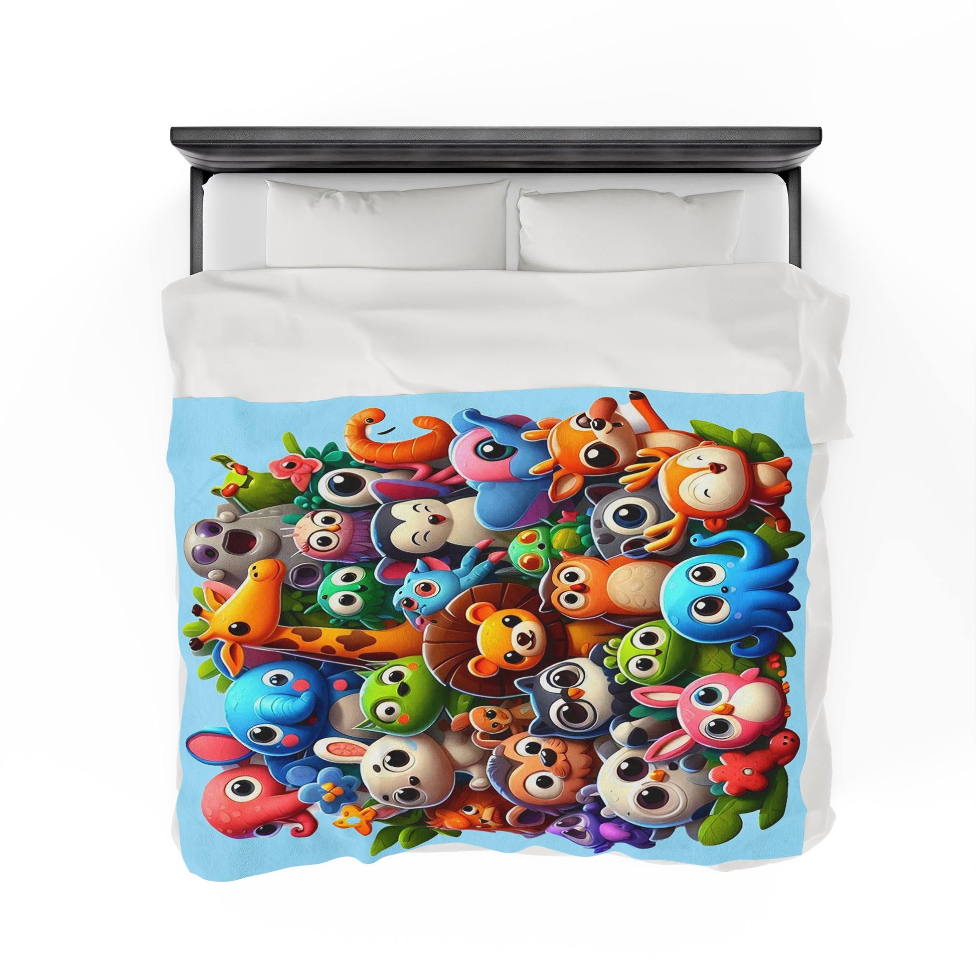 Baby Animals | Kid's Velveteen Plush Blanket