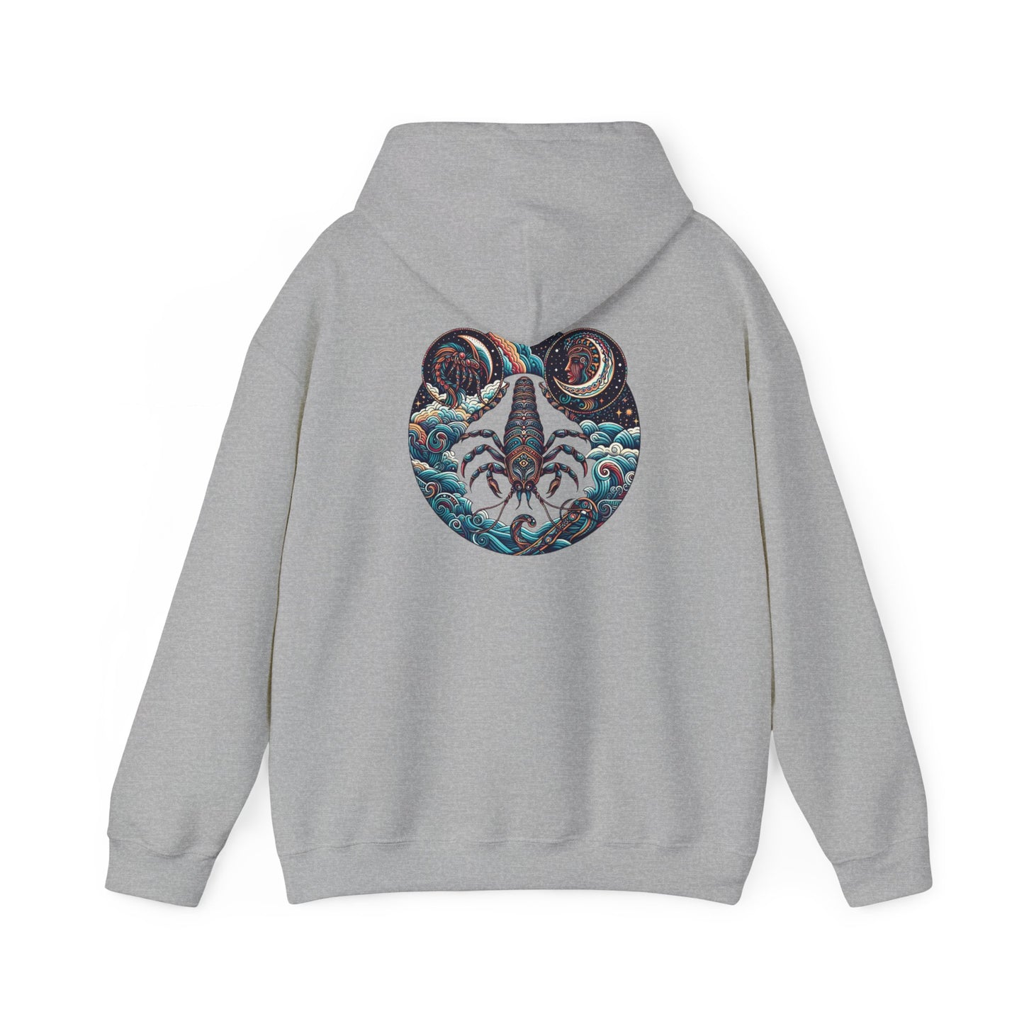 Cancer | Signe du zodiaque | Sweat à capuche unisexe Heavy Blend™