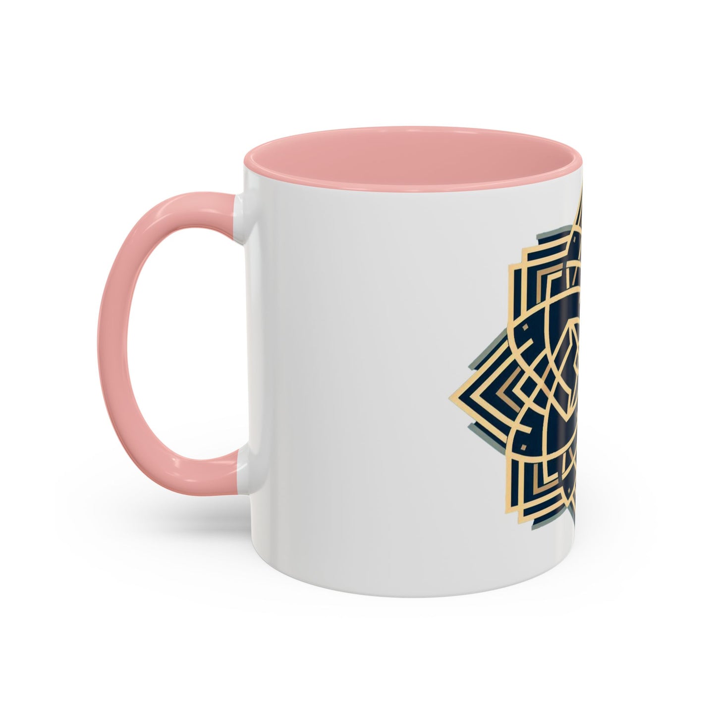 Royal Geometric Pattern | Accent Coffee Mug (11, 15oz)