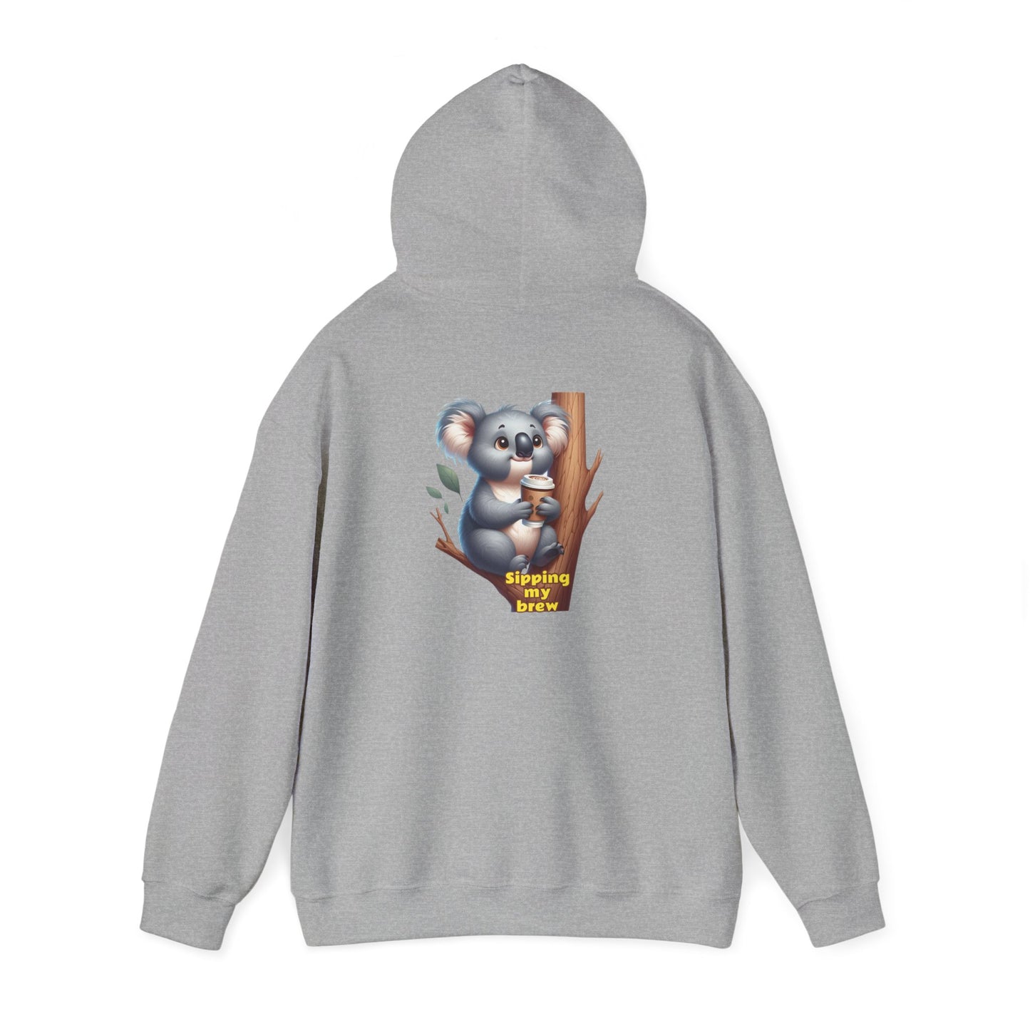 Sipping My Brew | Unisex Heavy Blend™ Hooded Sweatshirt