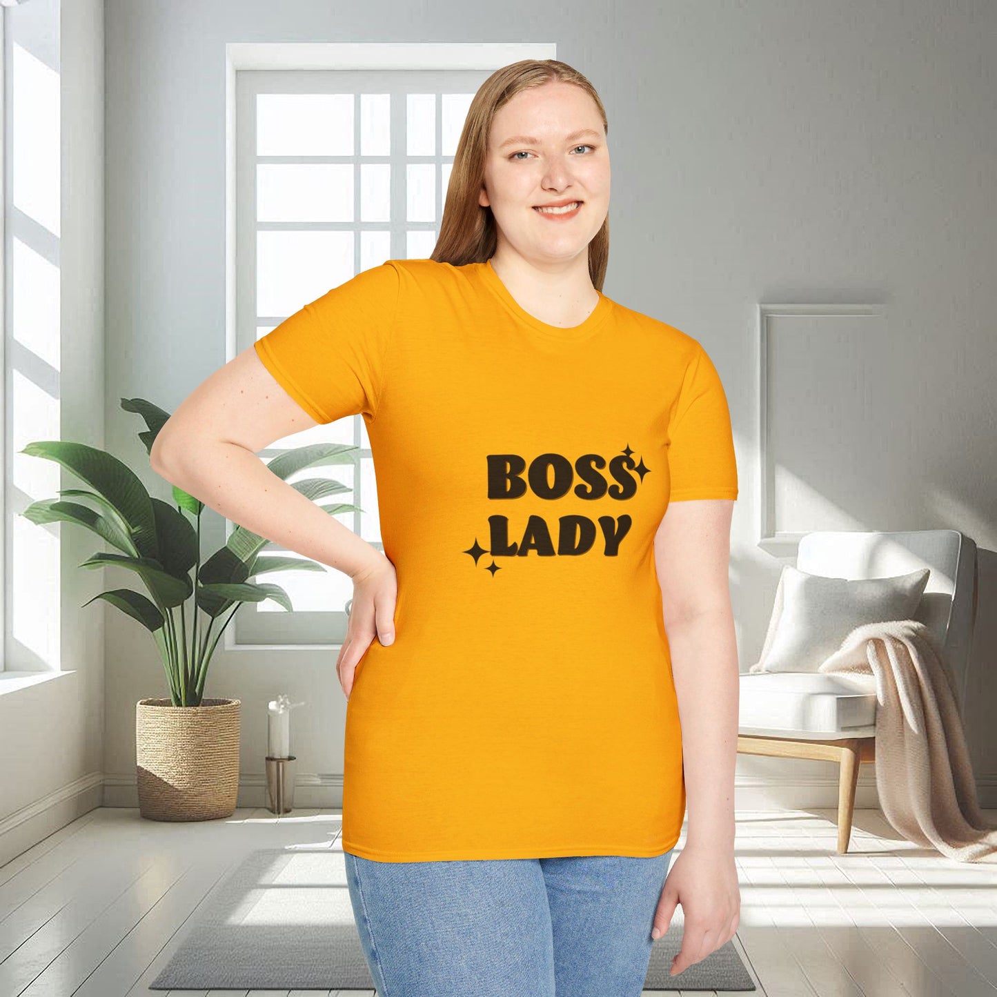 Boss Lady | T-shirt doux unisexe