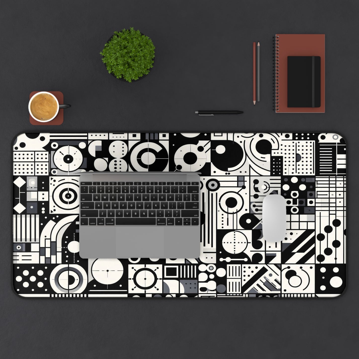 Abstract Shapes | Desk Mat