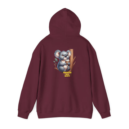 Sipping My Brew | Unisex Heavy Blend™ Hooded Sweatshirt