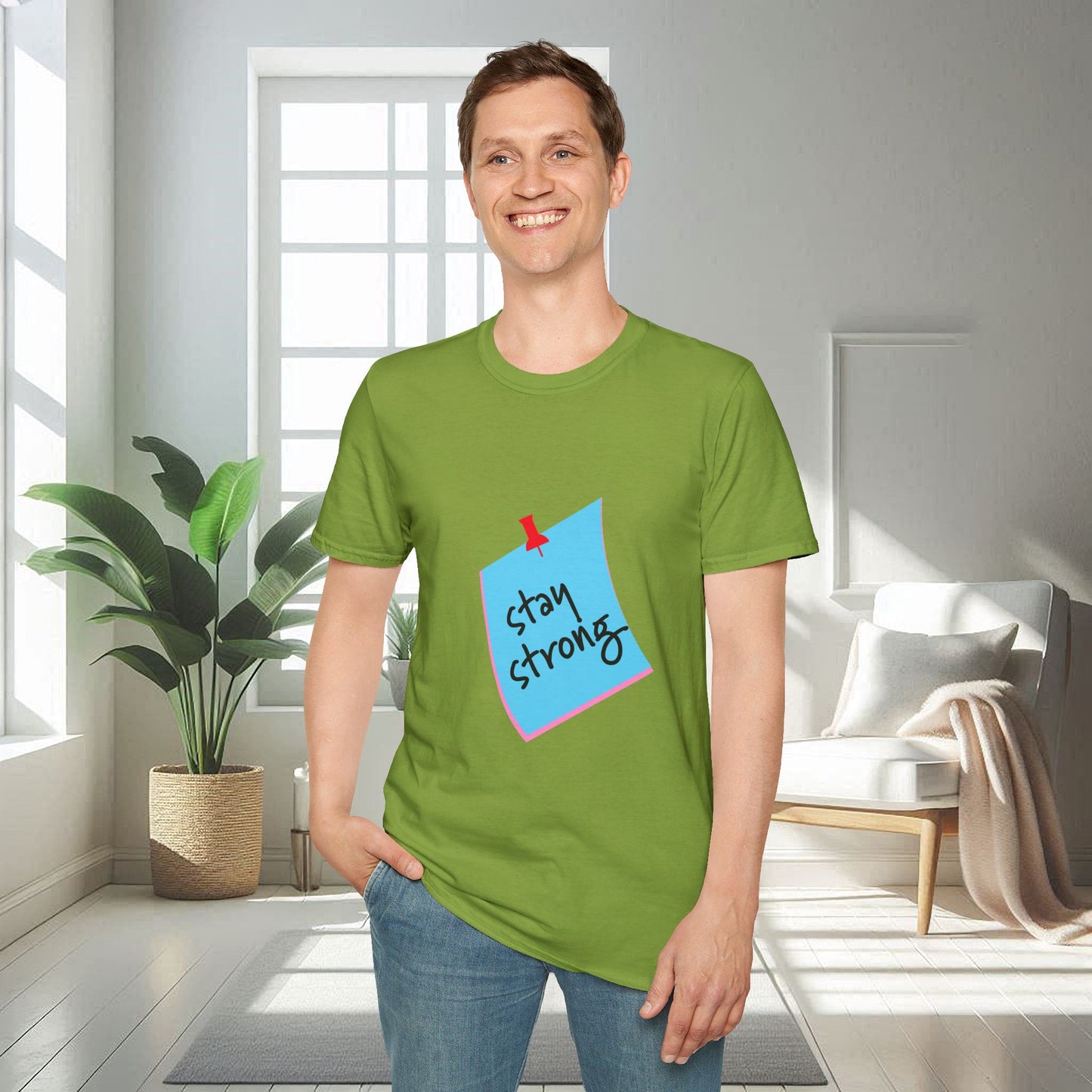 Soyez fort | T-shirt doux unisexe