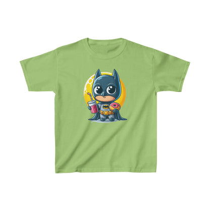 Superhero with donut  | Kids Heavy Cotton™ Tee