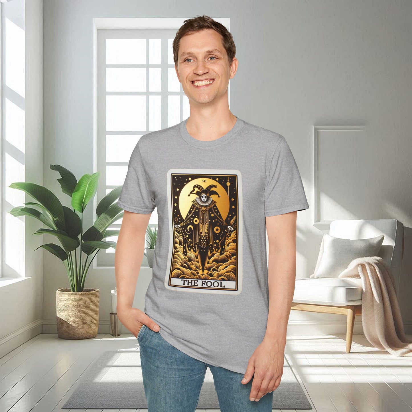 The Fool Tarot Card | Unisex Soft T-shirt