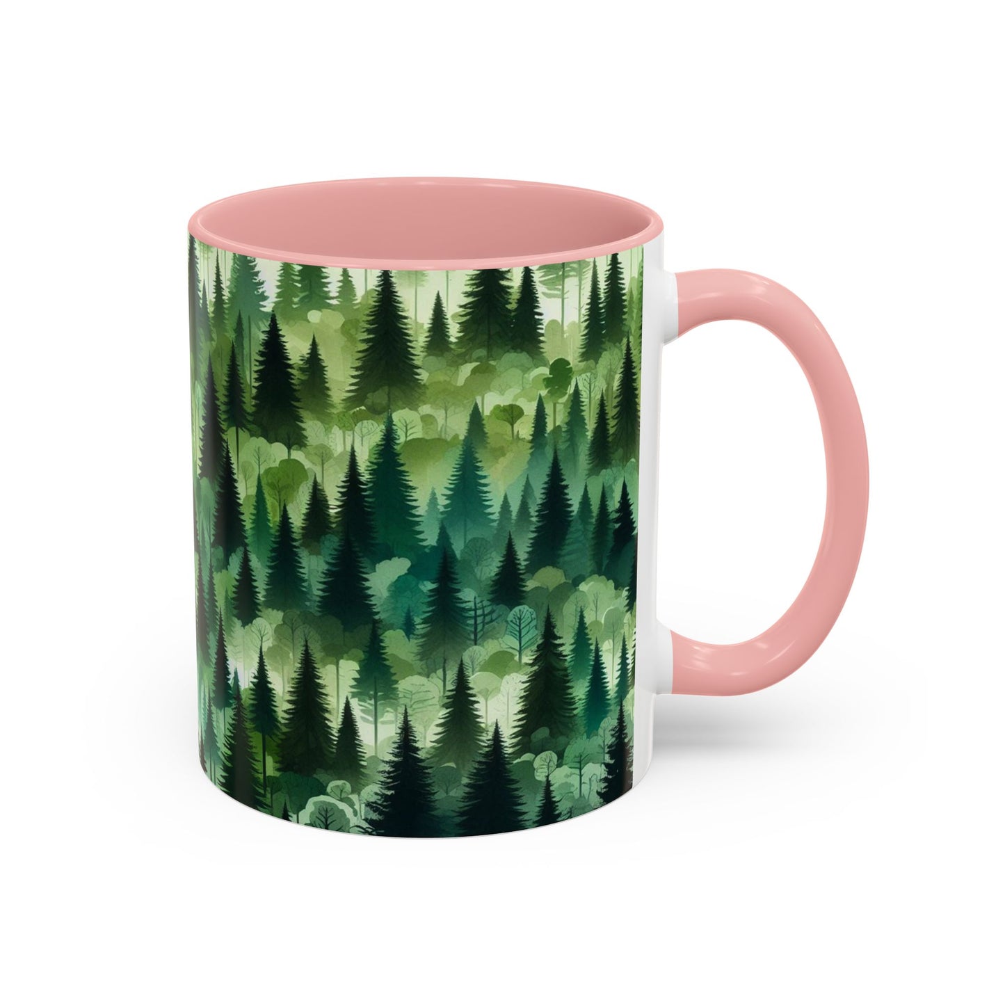 Forest Trees | Accent Coffee Mug (11oz)