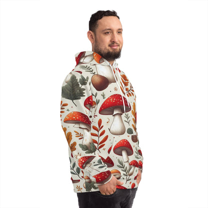 Mushrooms on a Soft Background  | Unisex Hoodie