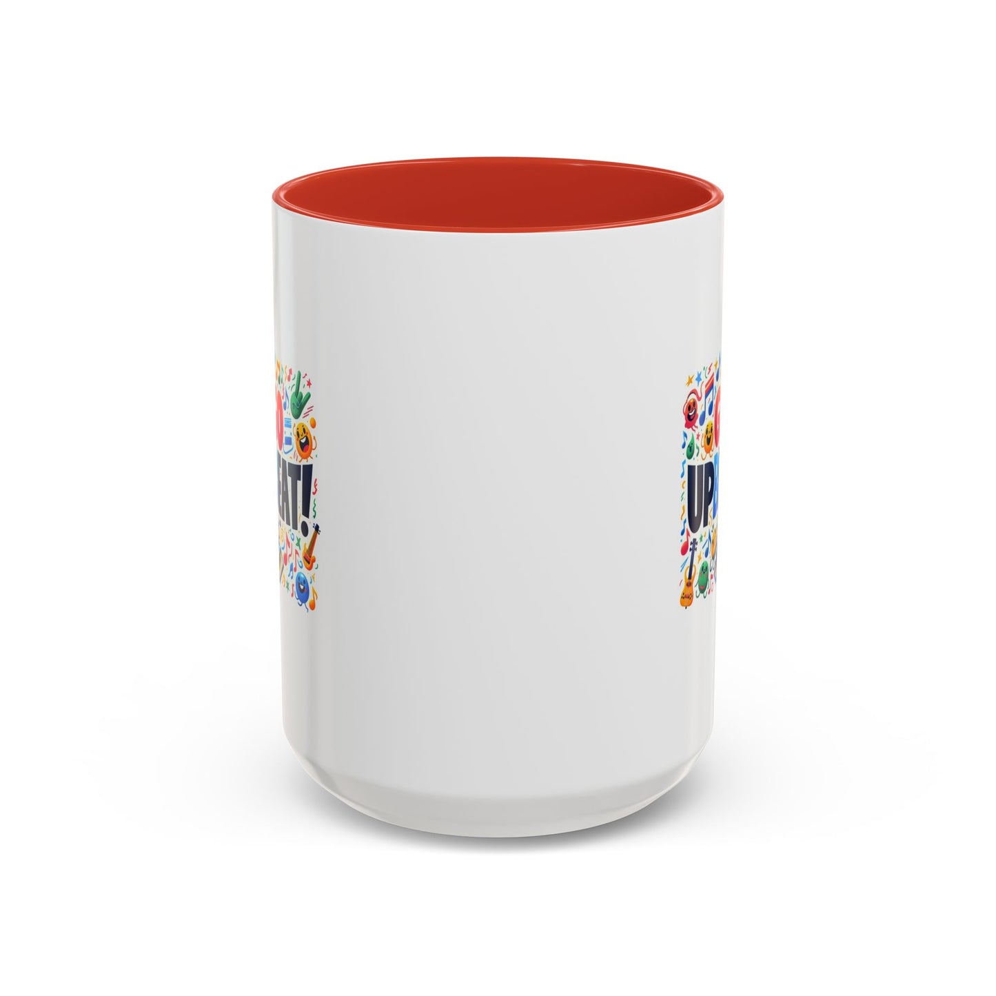 Go Upbeat! | Accent Coffee Mug (11, 15oz)