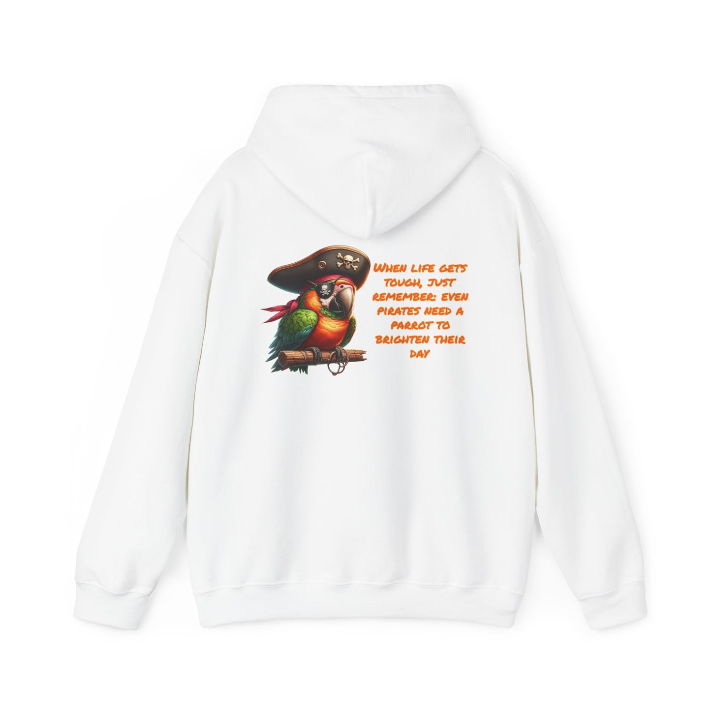 Pirate's Parrot | Unisex Heavy Blend™ Hooded Sweatshirt