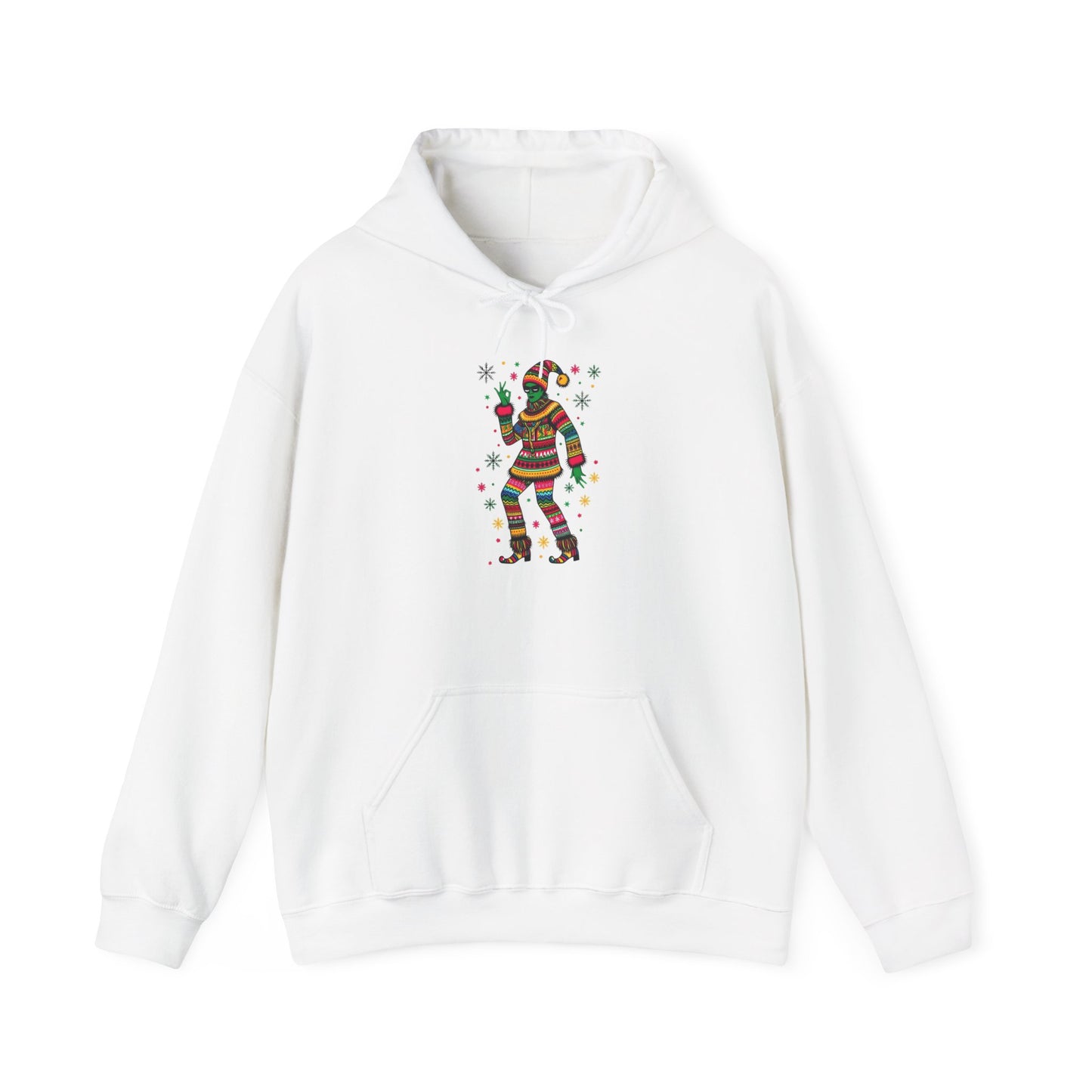 Long Legs Partying on Christmas | Unisex Heavy Blend™ Hooded Sweatshirt