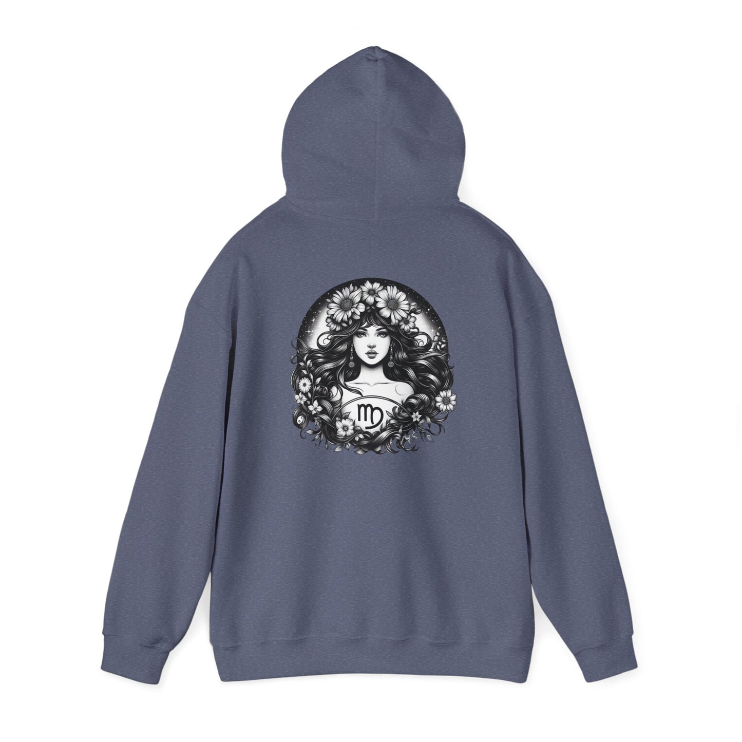 Sudadera unisex con capucha Heavy Blend™ | Signo del zodiaco Virgo