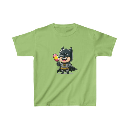 Superhero with ice-cream | Kids Heavy Cotton™ Tee