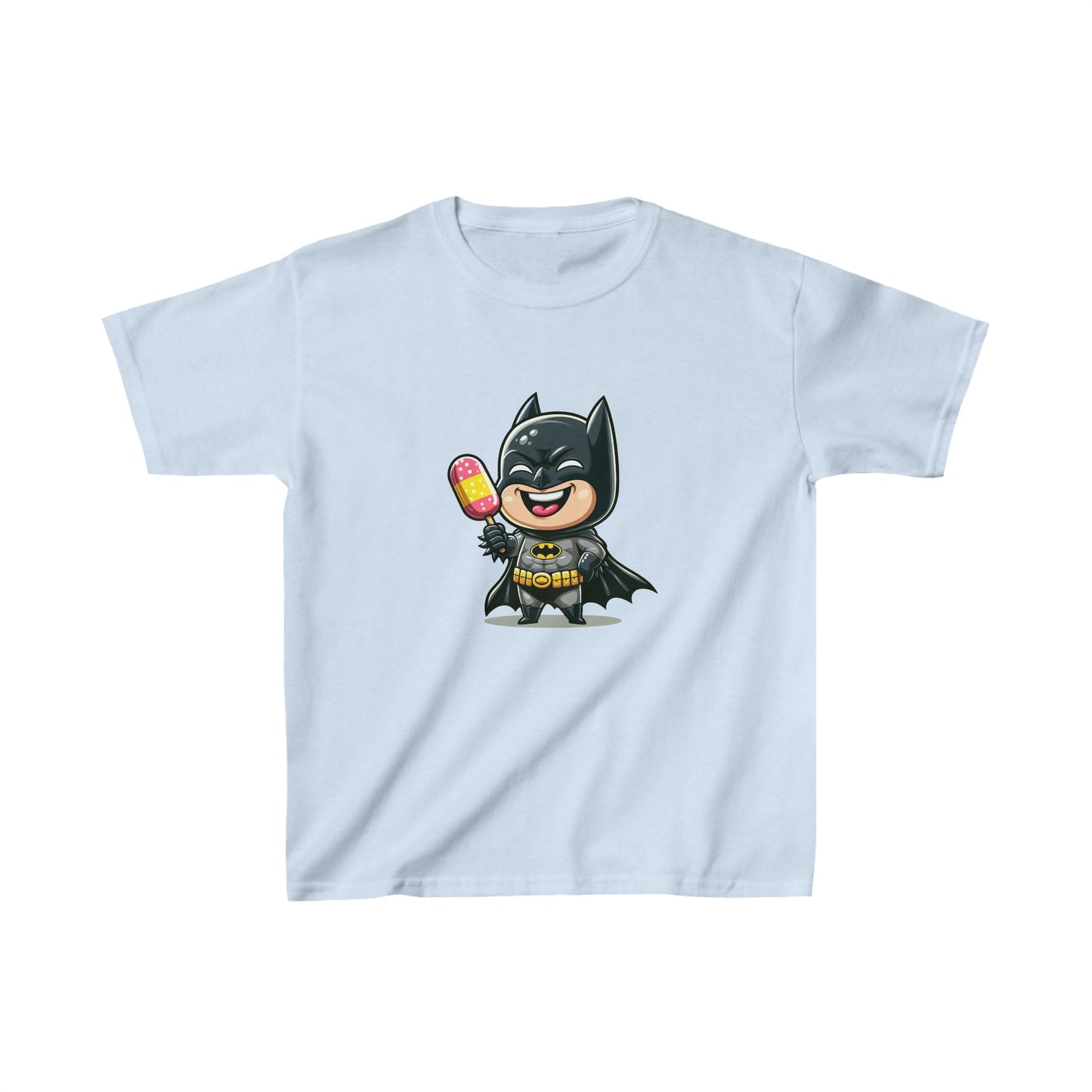 Superhero with ice-cream | Kids Heavy Cotton™ Tee