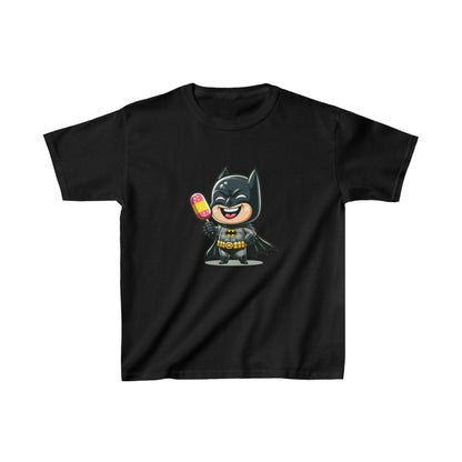 Superhero with ice-cream | Kids Heavy Cotton™ Tee