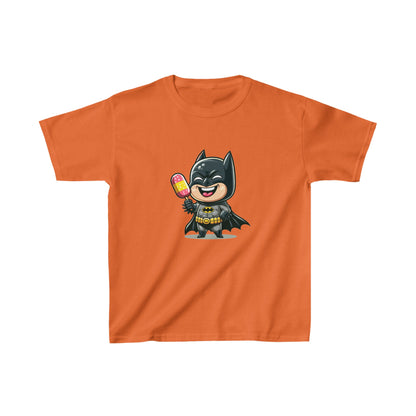 Superhero with ice-cream | Kids Heavy Cotton™ Tee