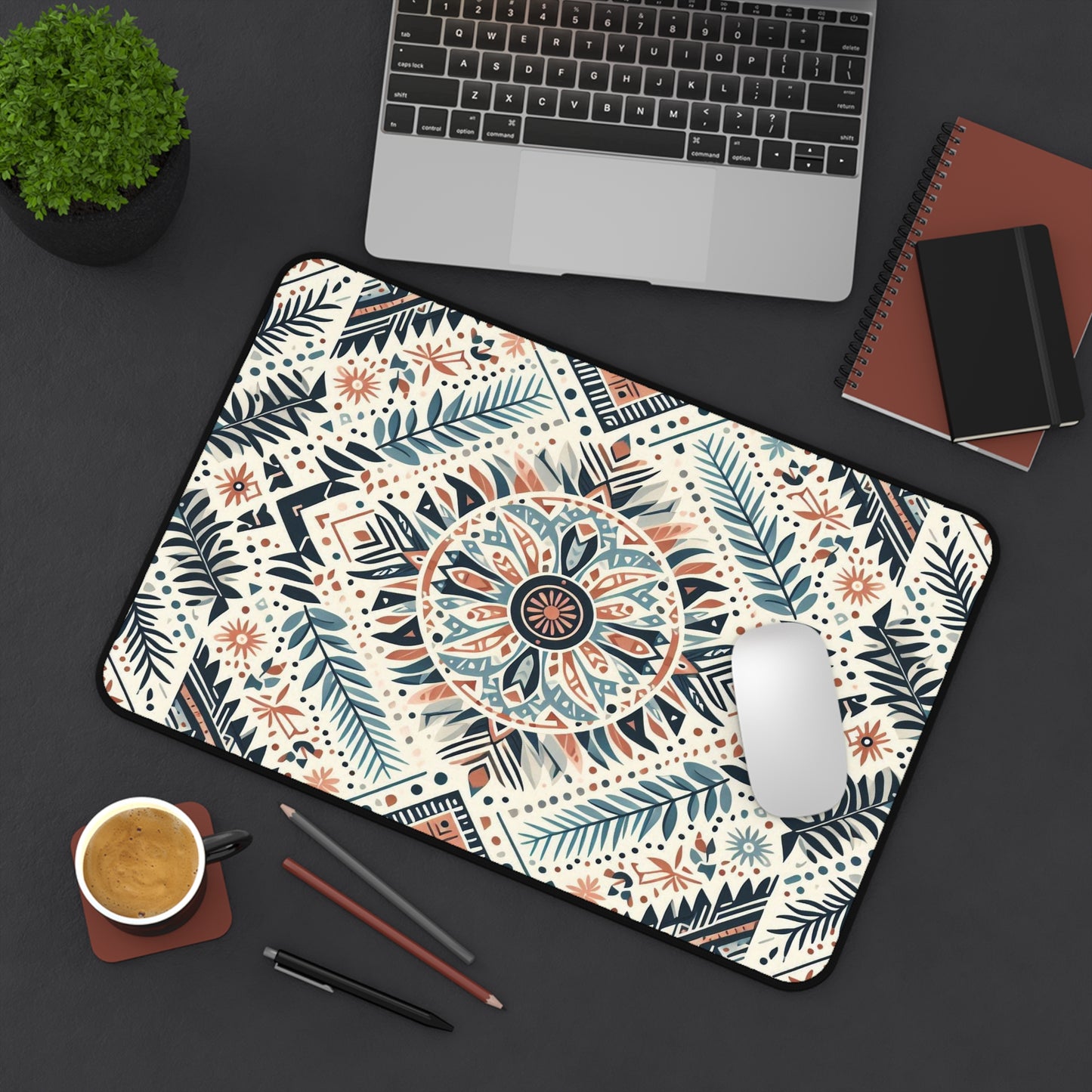 Boho Soothing Pattern | Desk Mat