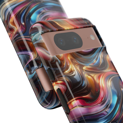 Wave Art Multicolored | Tough Cases