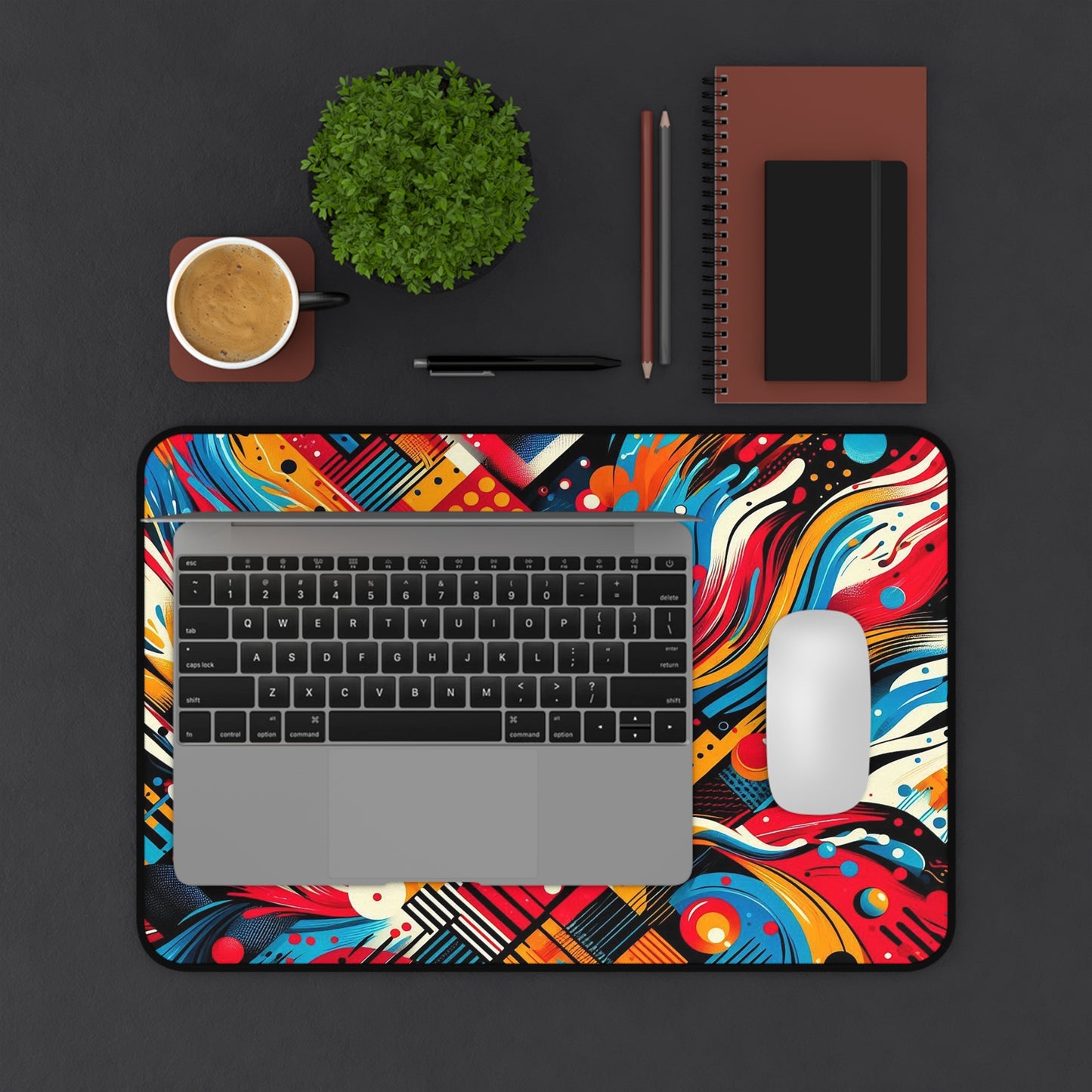 Multicolor Modern Abstract Design | Desk Mat