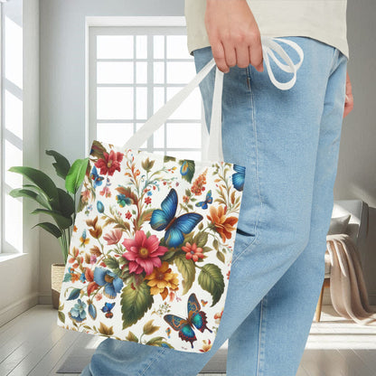 Flowers and Butterflies | Tote Bag