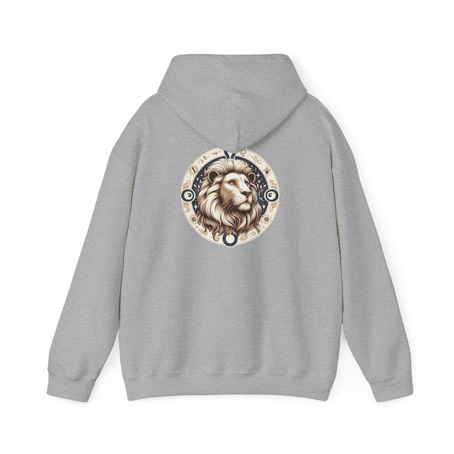 Lion | Signe du zodiaque | Sweat à capuche unisexe Heavy Blend™