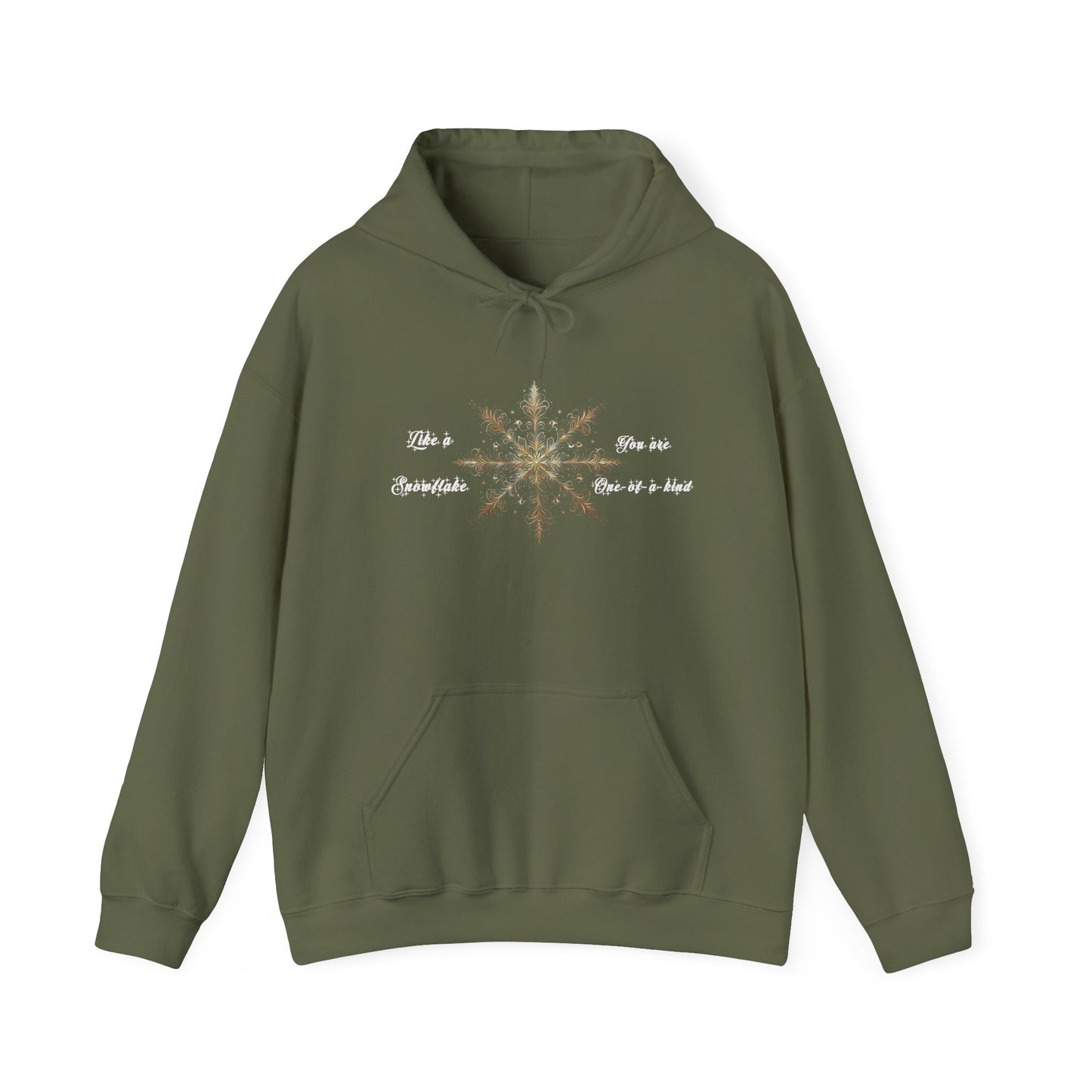 Like a Snowflake, You are One-of-a-kind | Unisex Heavy Blend™ Hooded Sweatshirt