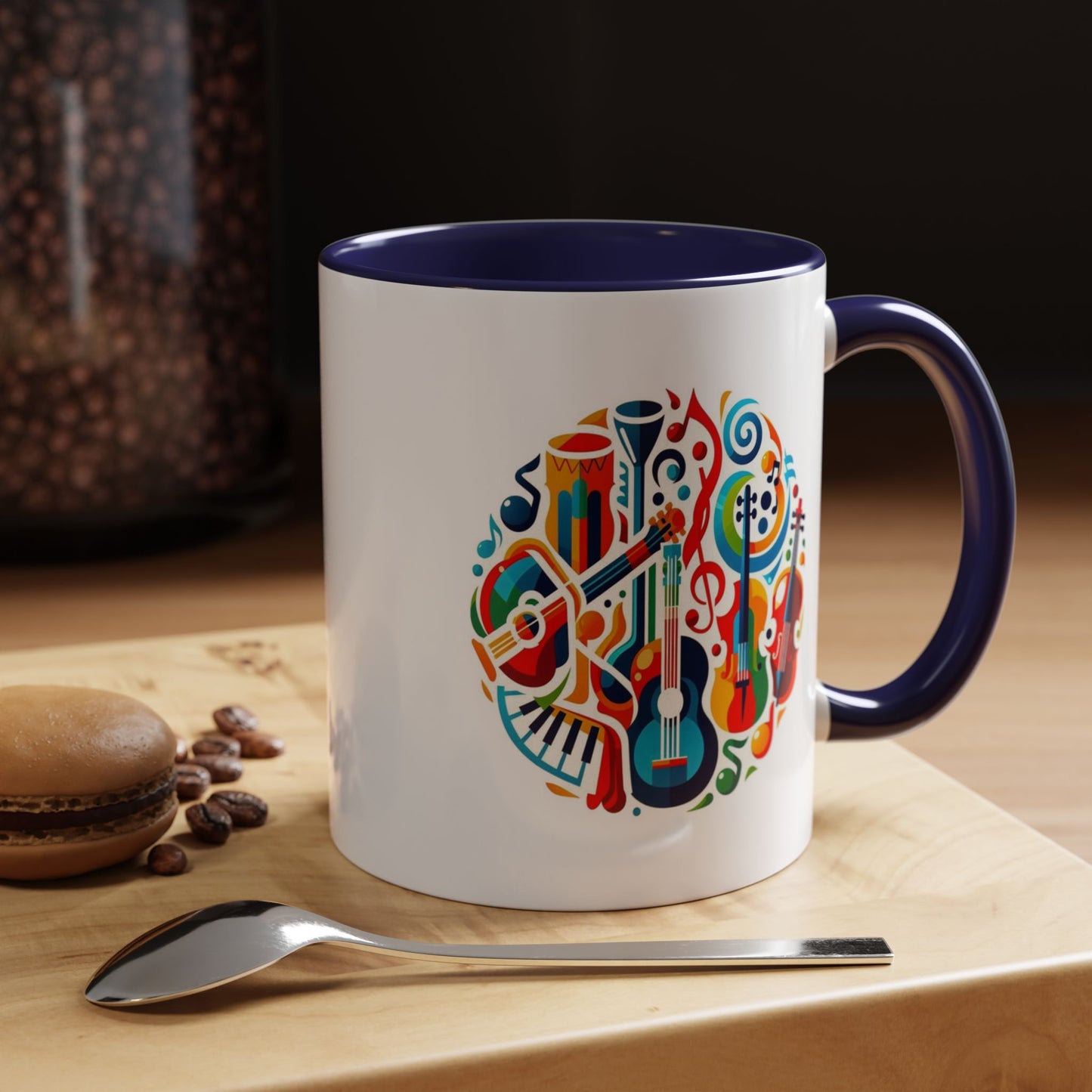 Musical Instruments | Accent Coffee Mug (11, 15oz)