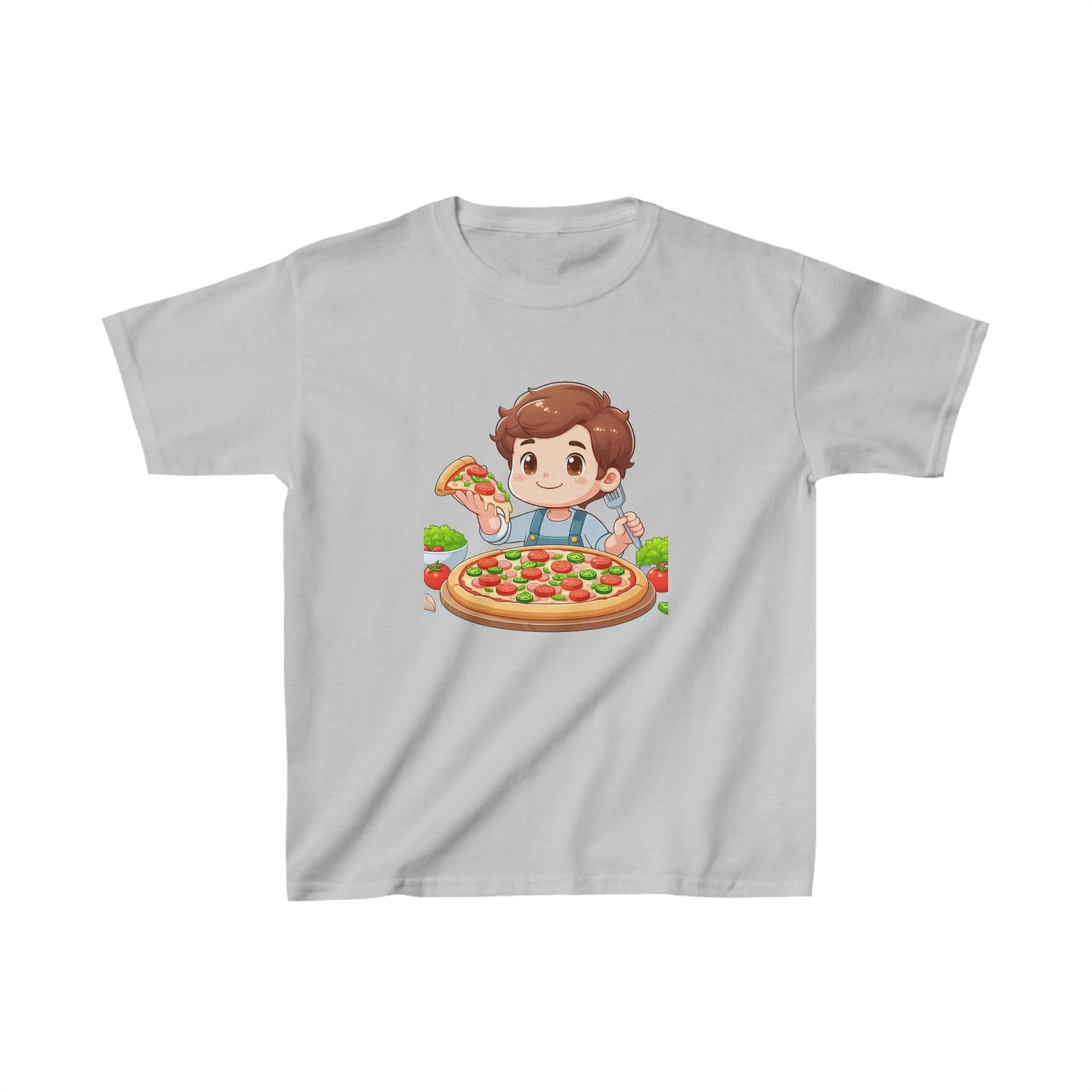 Camiseta de algodón pesado para niños Food Lover