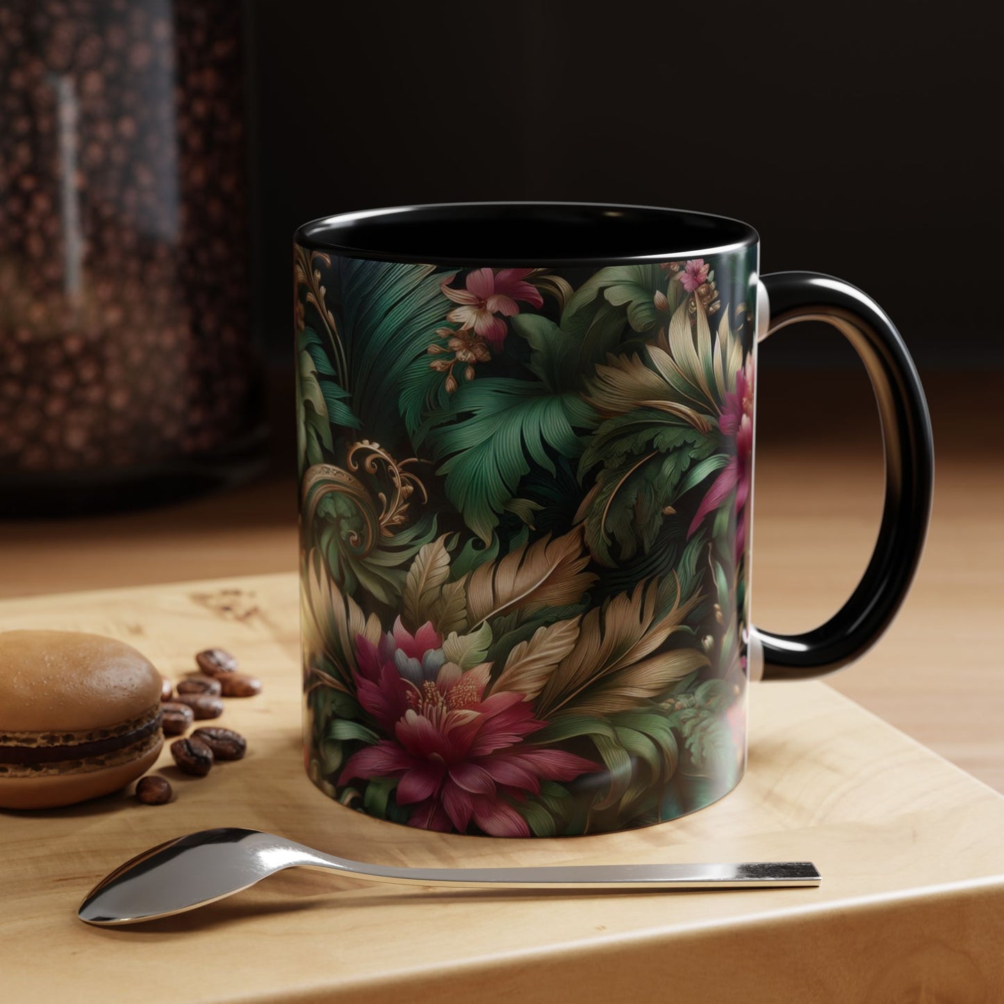 Forest Greenery | Accent Coffee Mug (11oz)