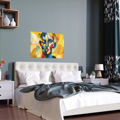 Modern Art | Indoor and Outdoor Silk Poster