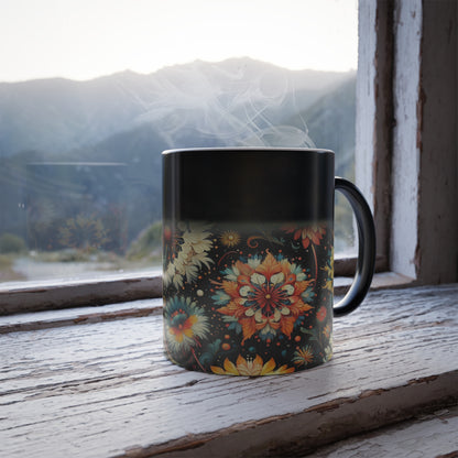 Vibrant Dandelions | Color Morphing Mug, 11oz