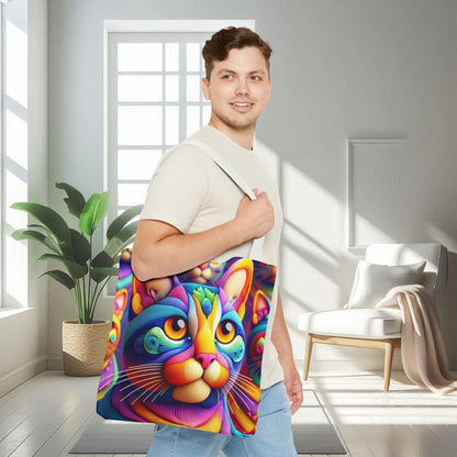 Vibrant Cats | Tote Bag