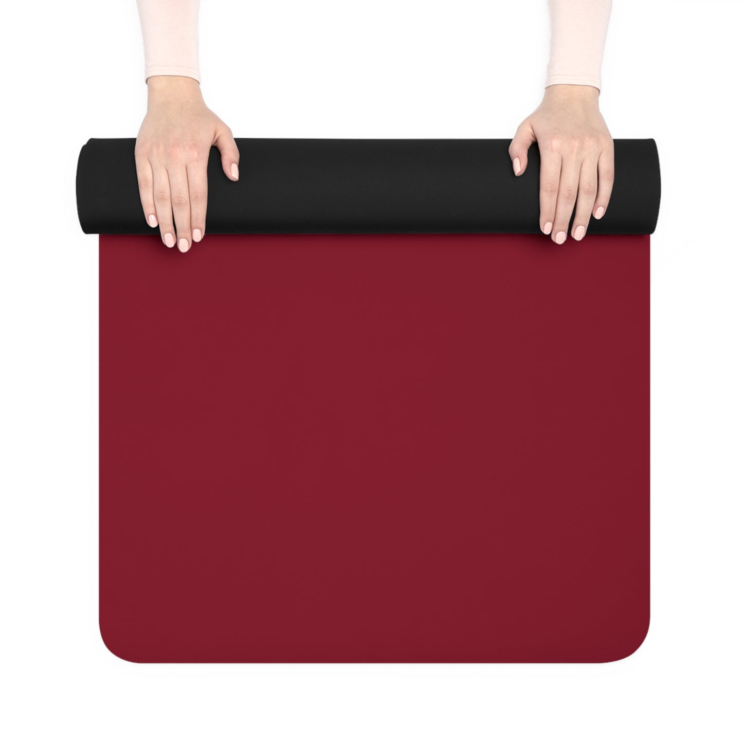 Burgundy | Rubber Yoga Mat