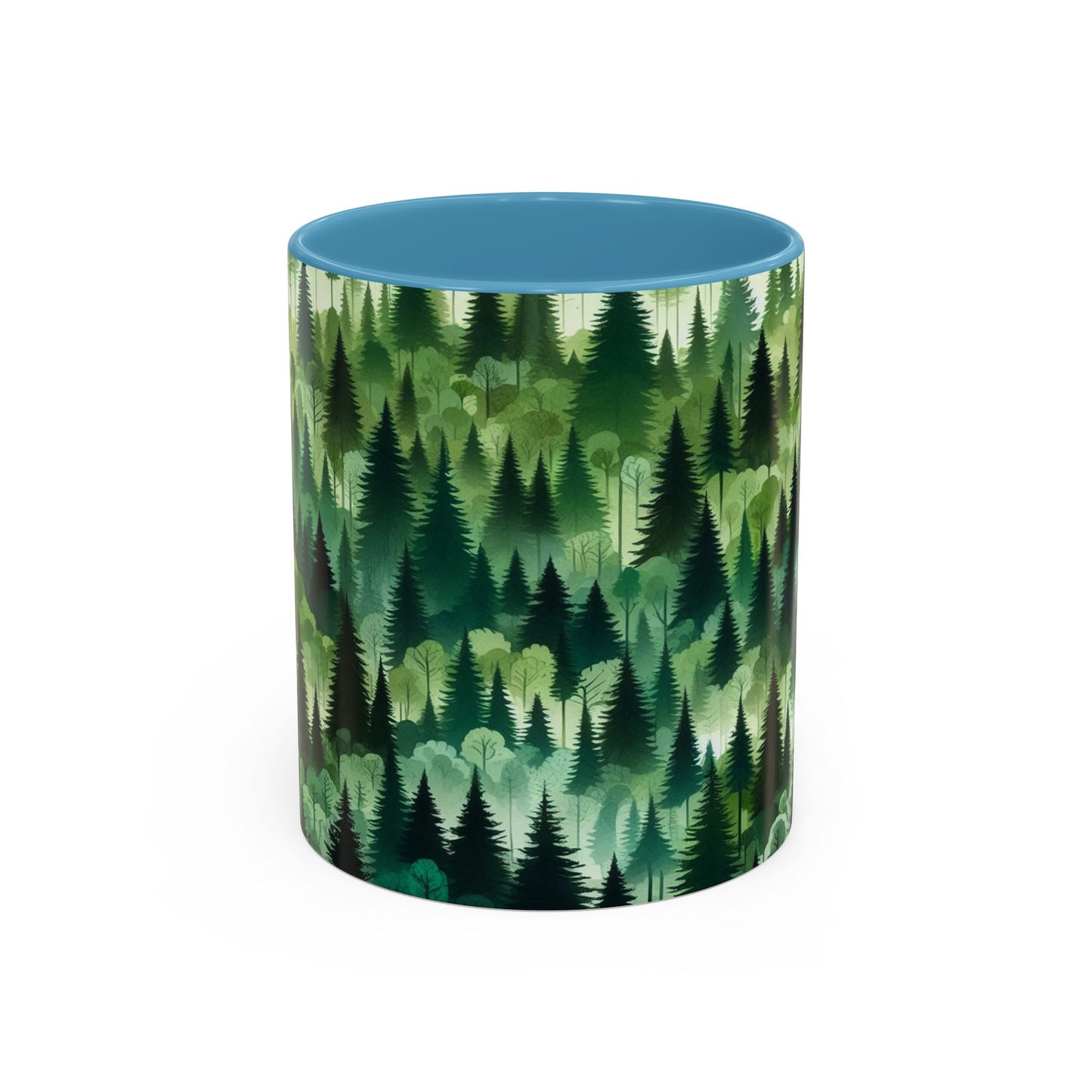 Forest Trees | Accent Coffee Mug (11oz)