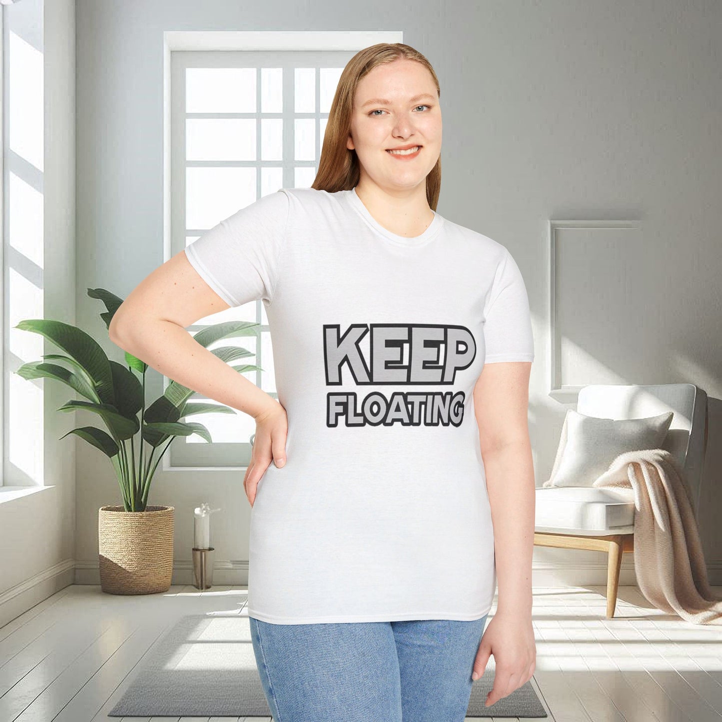 Keep Floating | T-shirt doux unisexe