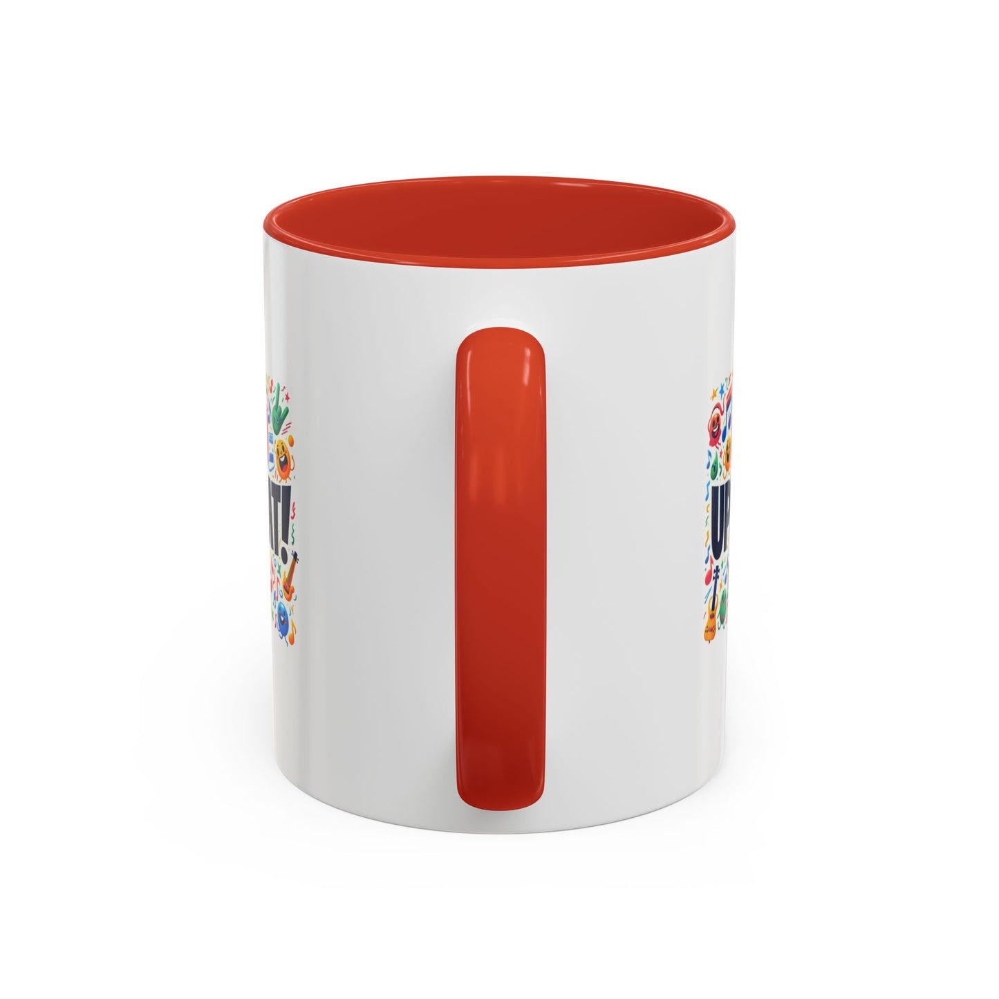 Go Upbeat! | Accent Coffee Mug (11, 15oz)