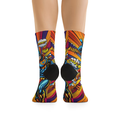 Superhero from a Comic | Comfortable Socks