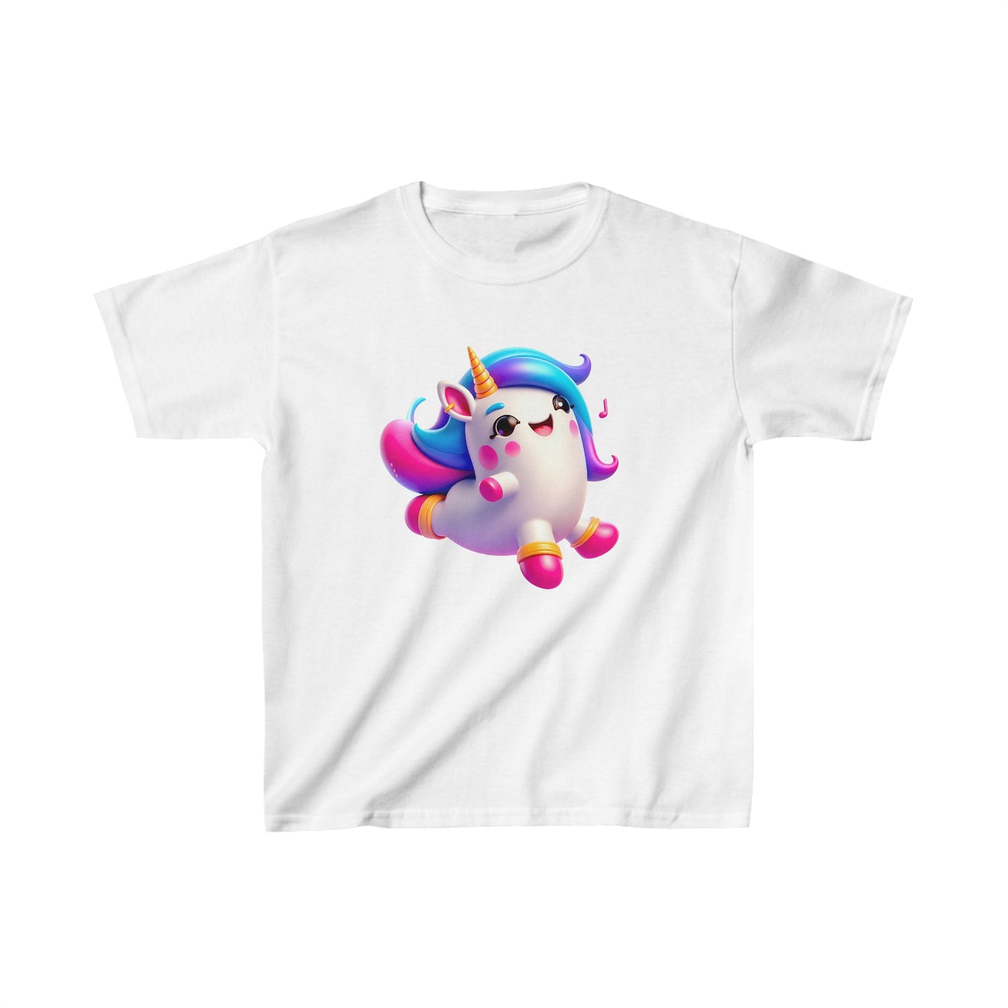 Camiseta de algodón pesado para niños Unicorn |