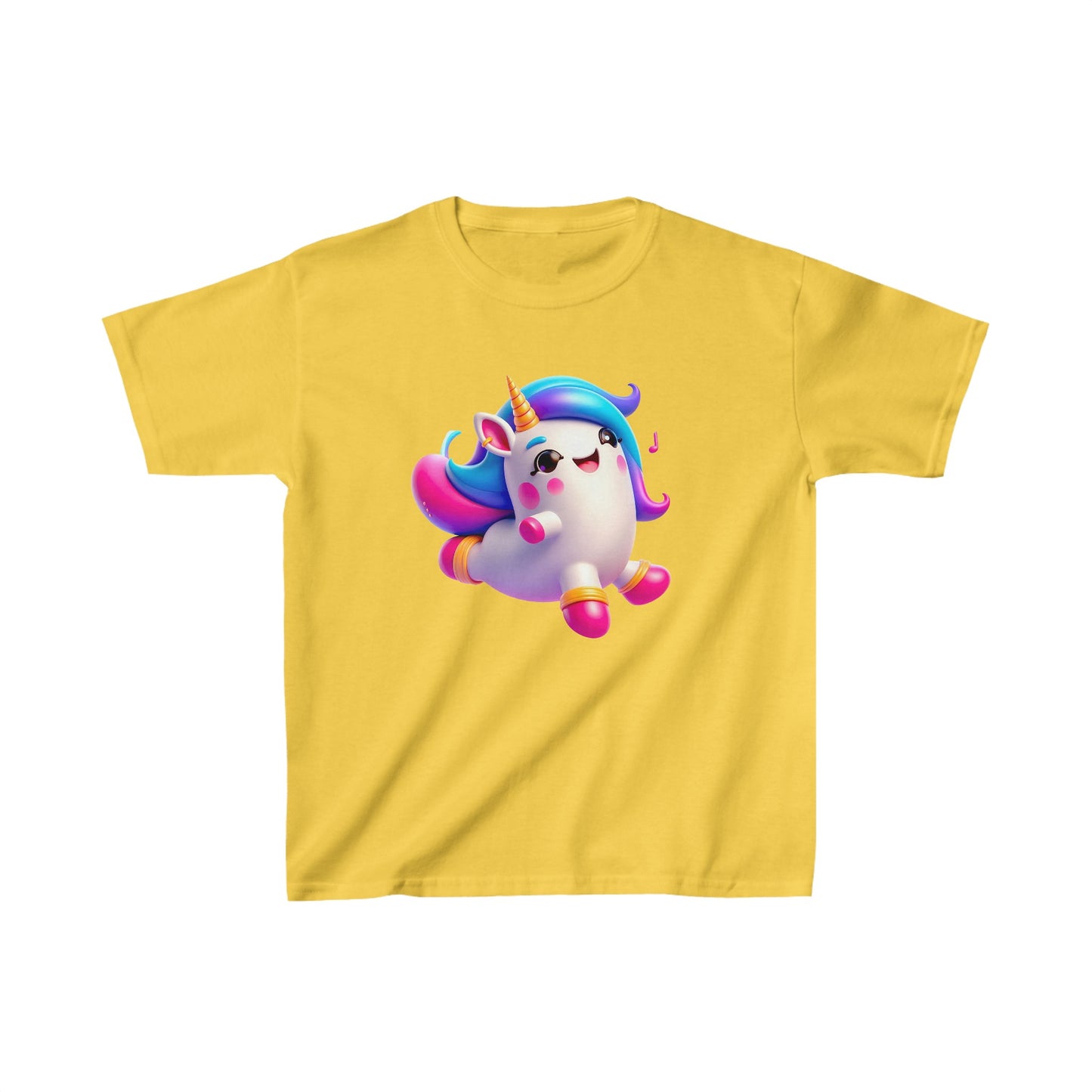 Camiseta de algodón pesado para niños Unicorn |