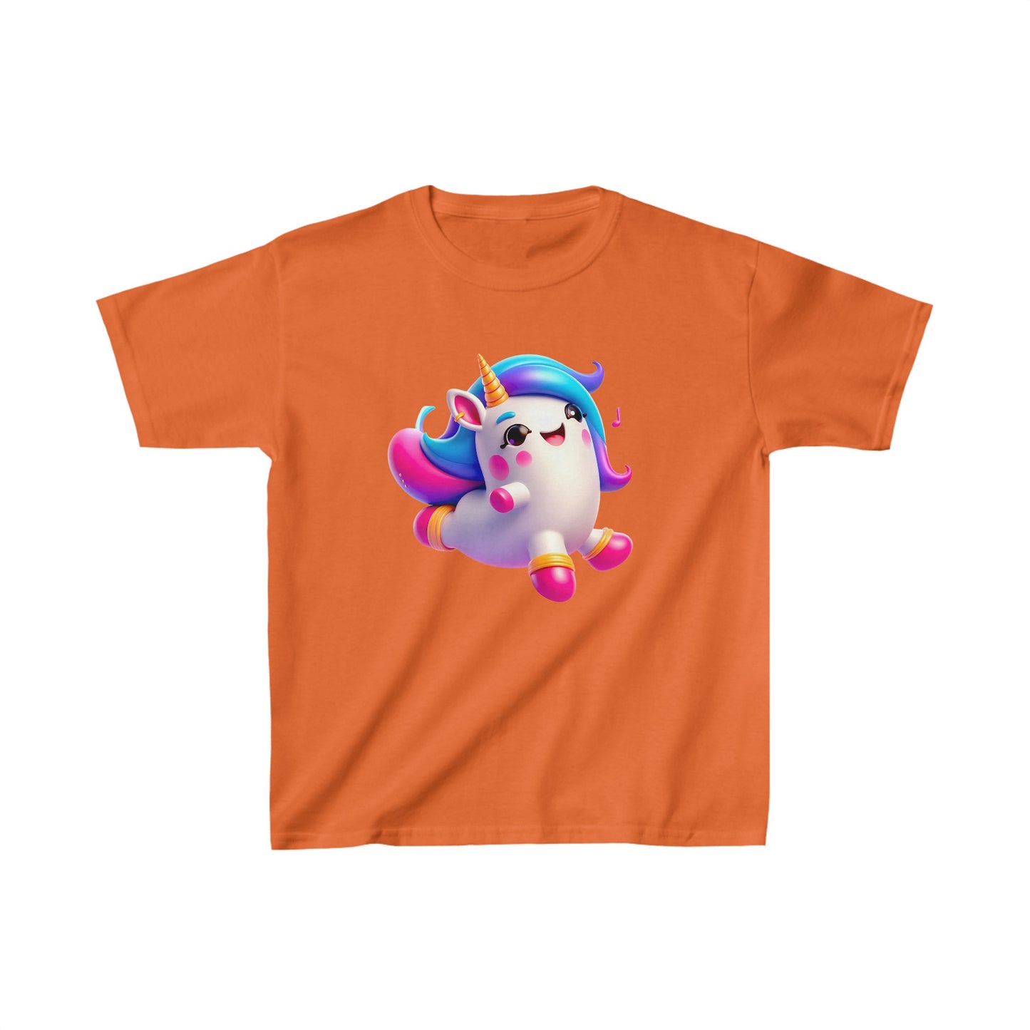 Camiseta de algodón pesado para niños Unicorn |