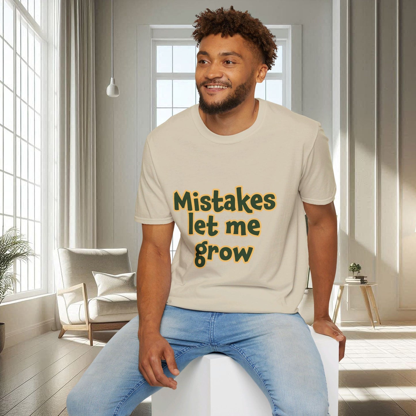 Mistakes Let Me Grow | Unisex Soft T-shirt