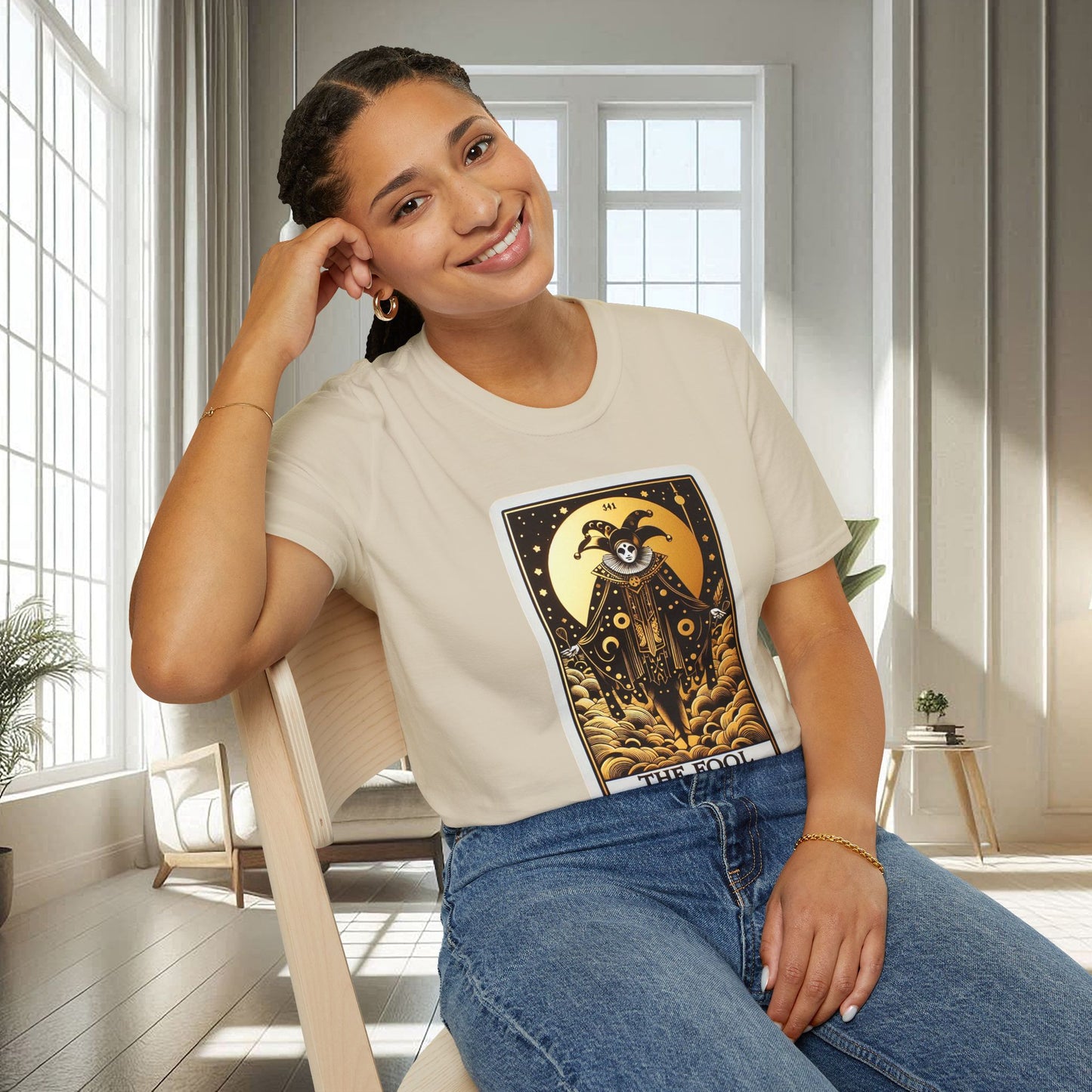 The Fool Tarot Card | Unisex Soft T-shirt