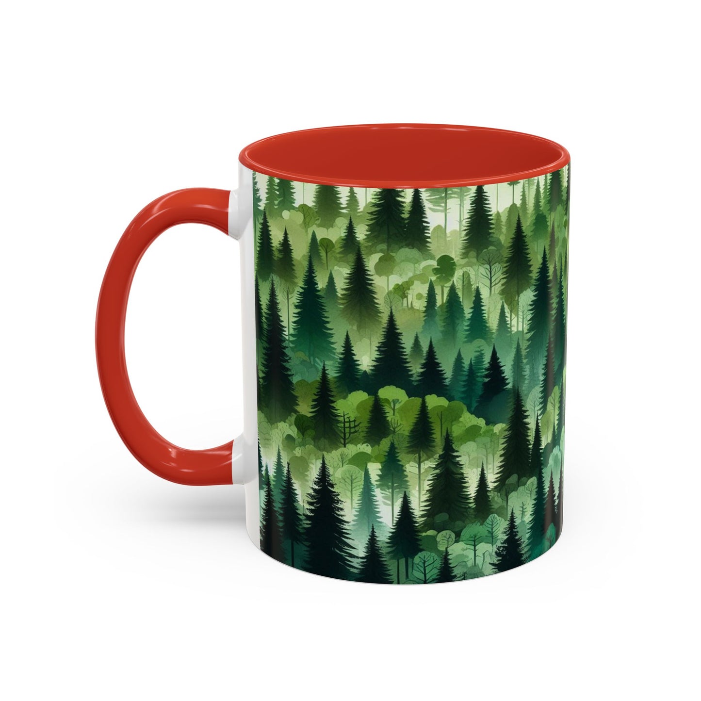 Forest Trees | Accent Coffee Mug (11oz)