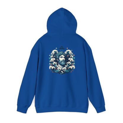 Aquarius | Zodiac Sign | Unisex Heavy Blend™ Hooded Sweatshirt