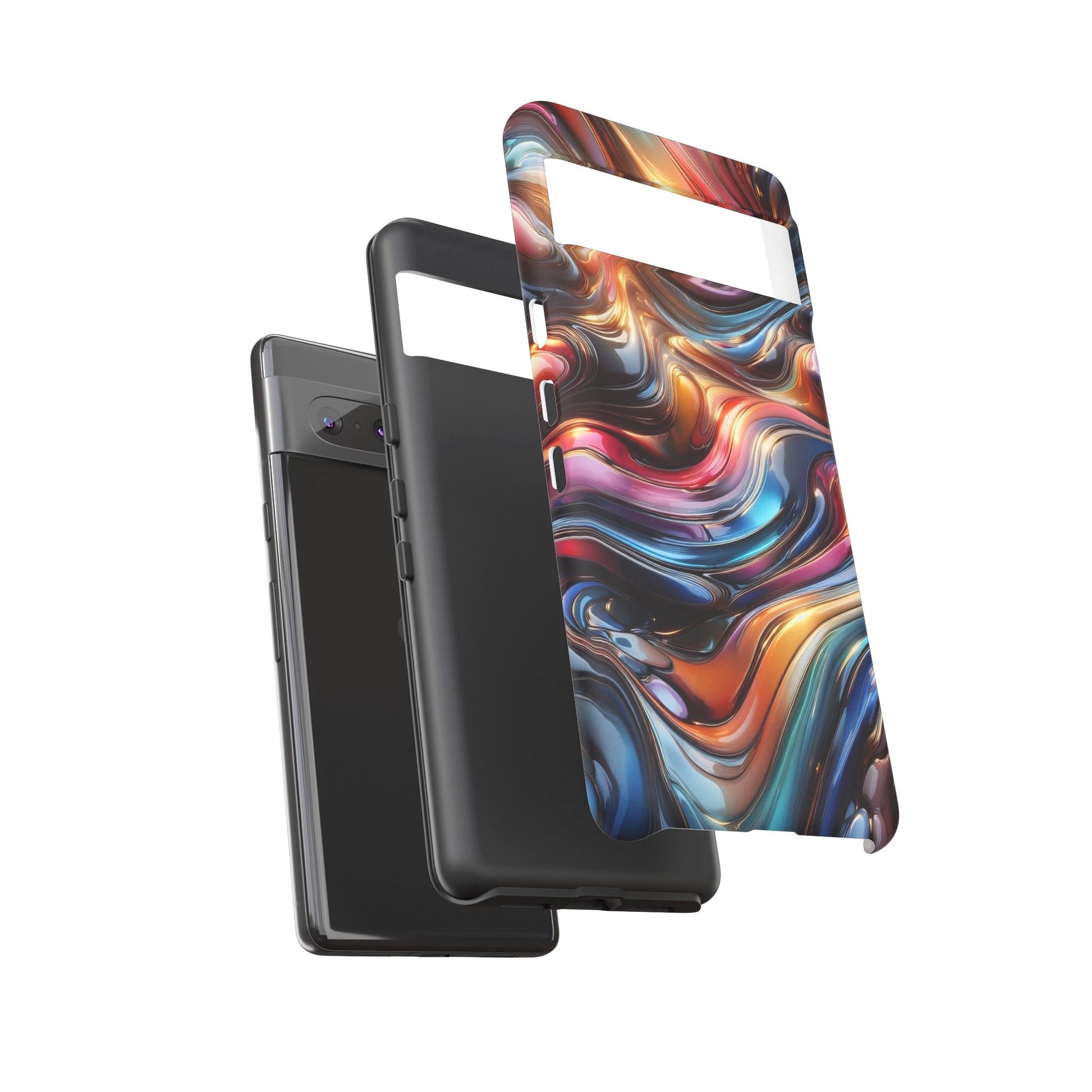 Wave Art Multicolored | Tough Cases