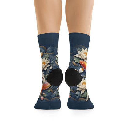 Elegant Koi Fish | Comfortable Socks