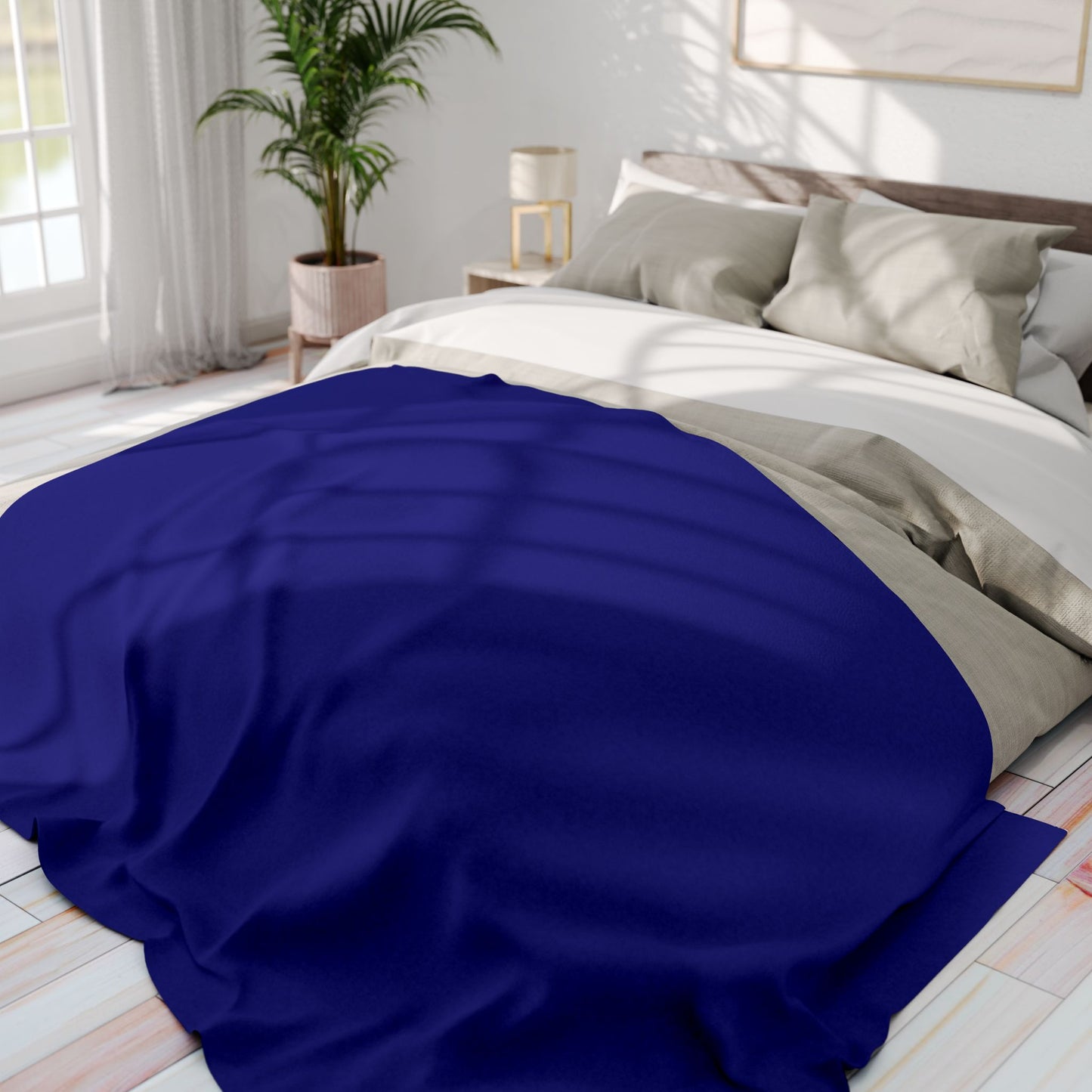 Navy | Arctic Fleece Blanket