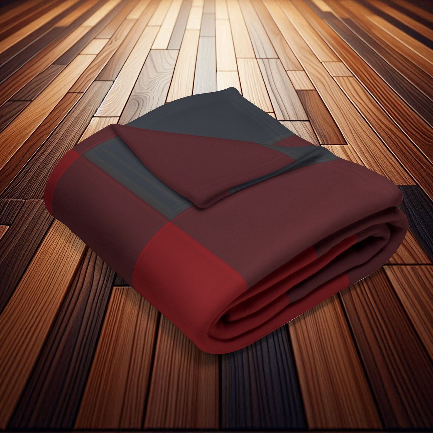 Red, Black Flannel Pattern | Arctic Fleece Blanket